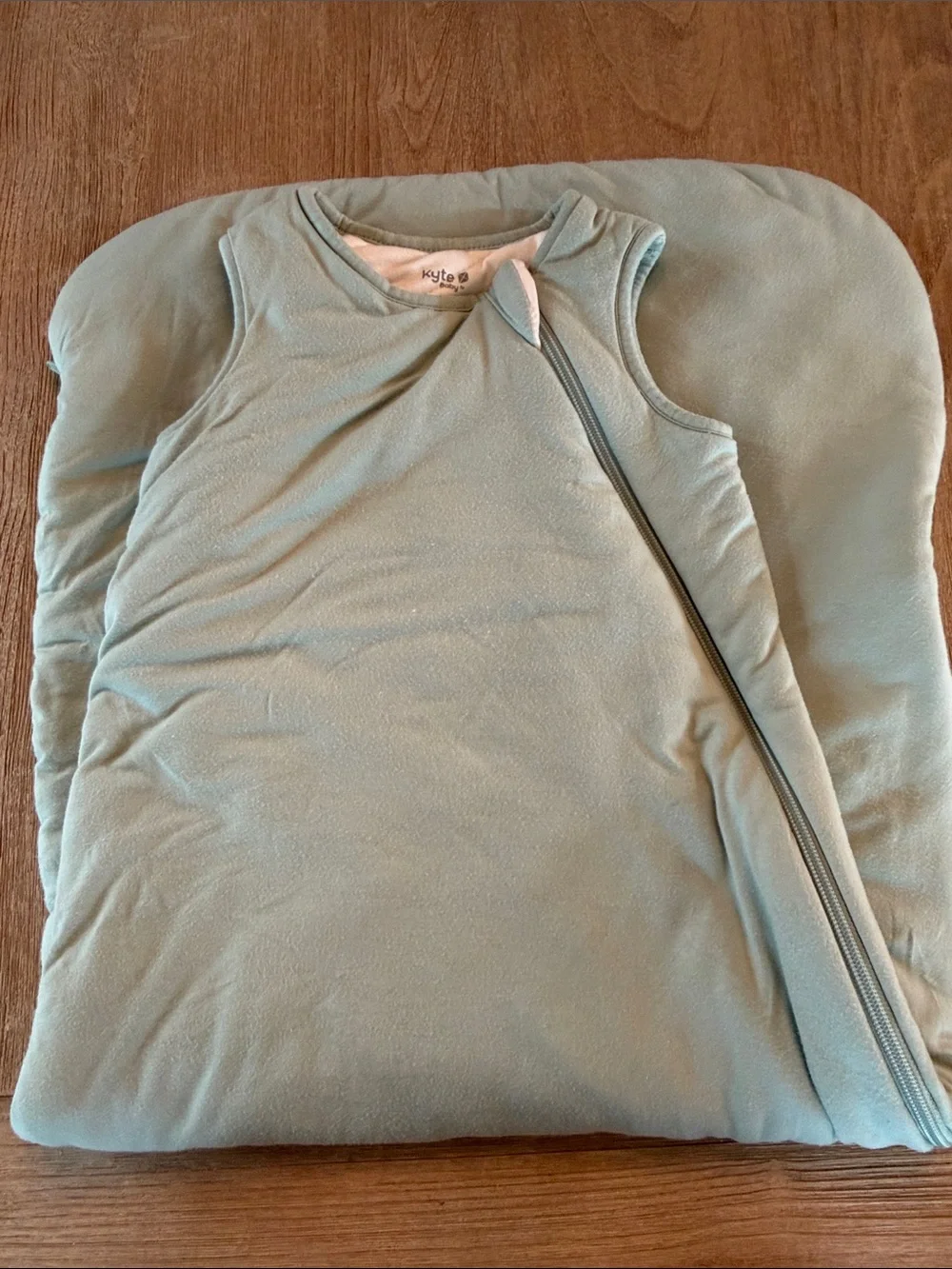 Kyte BABY Light Aqua Zippered Sleep Sack